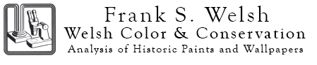 National Historic Sites,   Paint Analysis